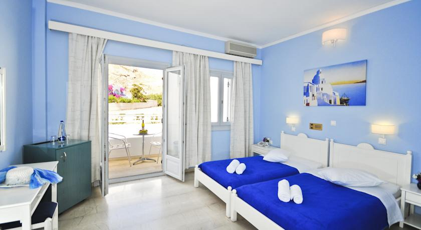Bedroom 4, Hotel Glaros, South Aegean