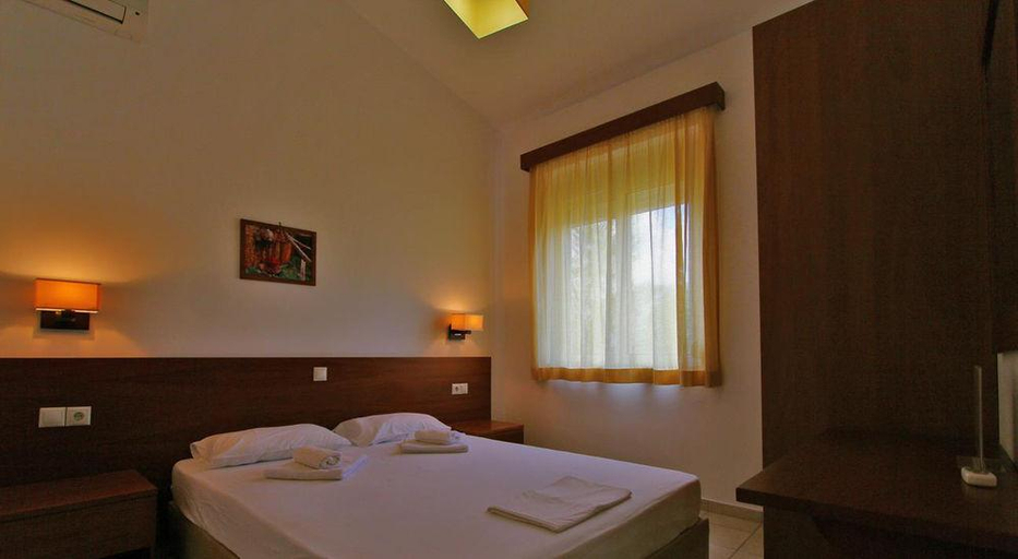 Bedroom 3, Monachus Monachus Apartments, Crete