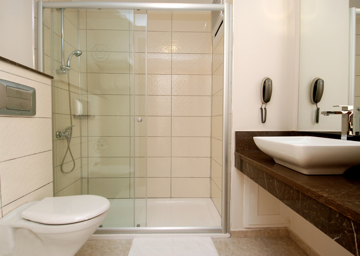 Bathroom 5, Panorama Hotel, Alanya