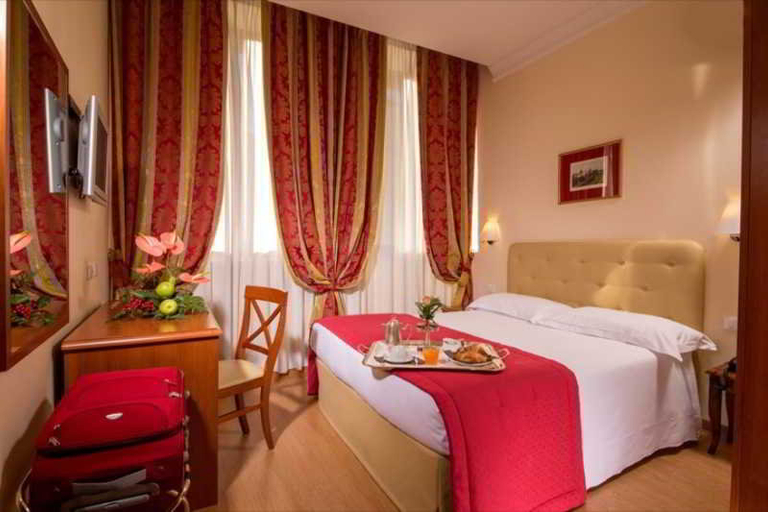 Bedroom 2, Hotel Milton Roma, Rome