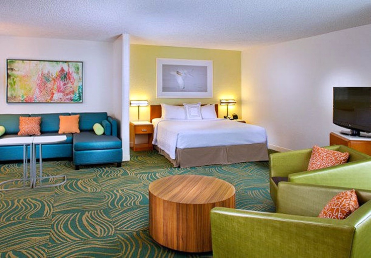 Bedroom 3, Springhill Suites Marriott Village, Orange