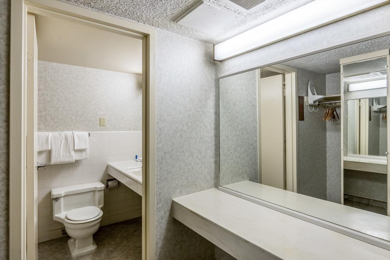 Bathroom 5, Econo Lodge, Fresno