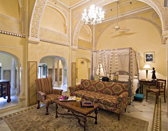 Bedroom 3, Samode Haveli, Jaipur