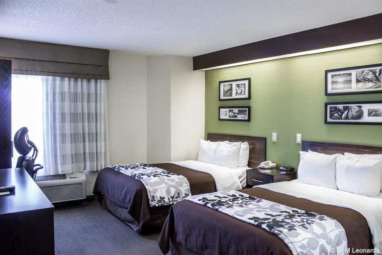 Bedroom 1, Sleep Inn (Garner), Johnston