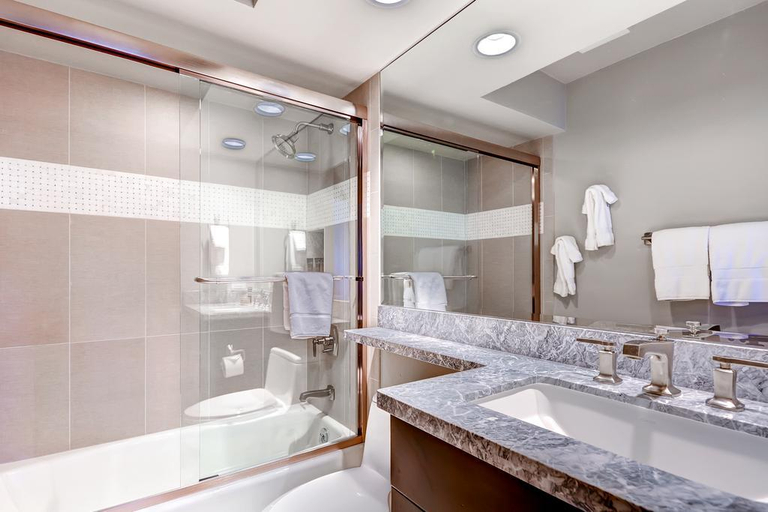 Bathroom 5, The Pines Lodge, a RockResort, by Vail Resorts, Eagle
