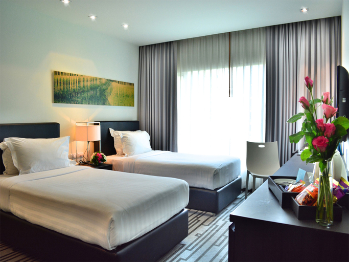 Bedroom 3, Happihaus Hotel Bangkok, Huai Kwang