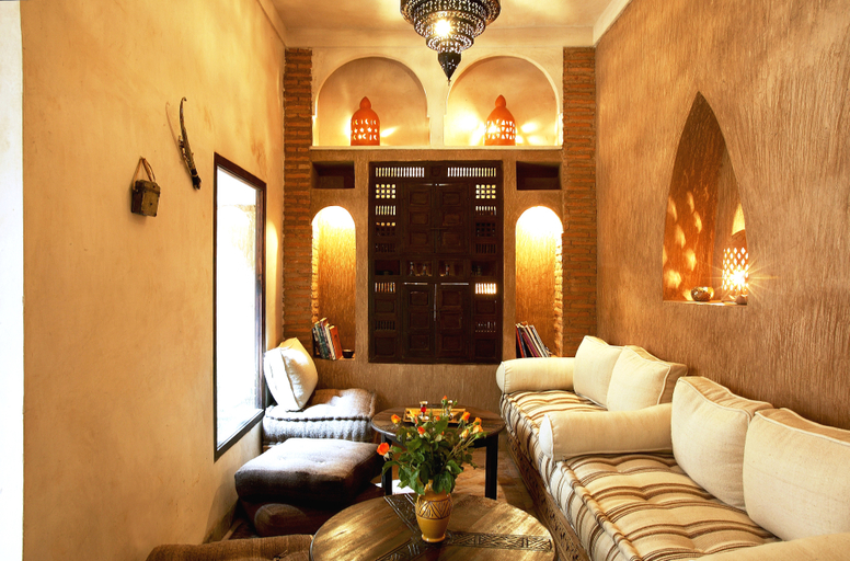 Public Area 3, Riad Khabia, Marrakech