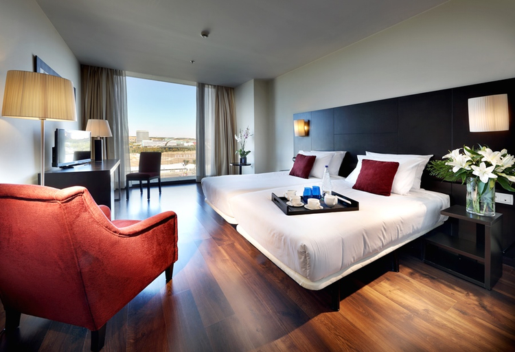Bedroom 3, Eurostars Zaragoza, Zaragoza