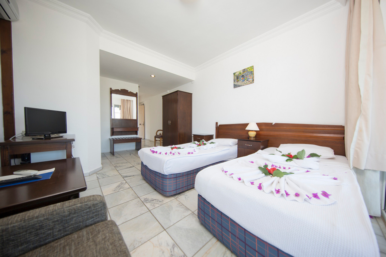 Bedroom, Family Belvedere Hotel, Bodrum