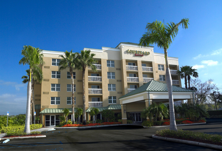 Exterior & Views 2, Courtyard by Marriott Aventura Mall, Miami-Dade