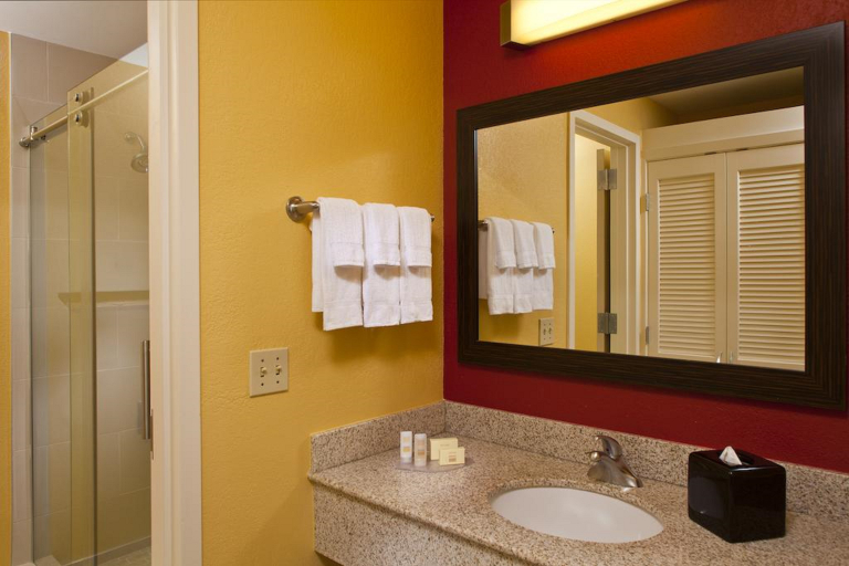 Bathroom 4, Courtyard New Orleans Downtown, French Quarter, Orleans