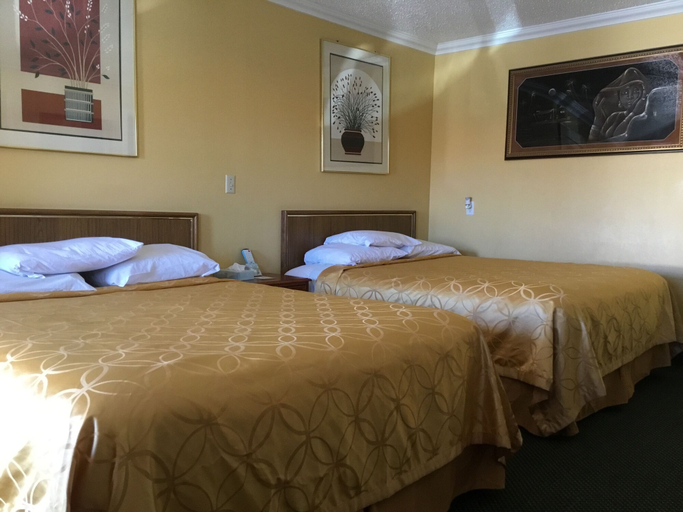 Bedroom 1, Budget Inn Plainview, Hale