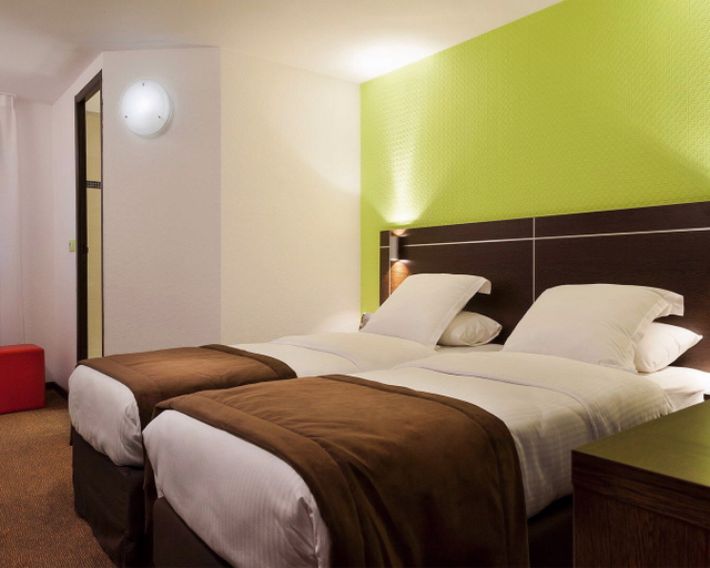 Bedroom 3, hotelF1 Bretigny Sur Orge, Essonne