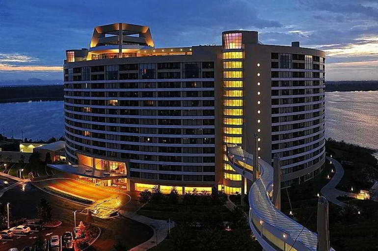 Exterior & Views 2, Disney's Contemporary Resort, Orange