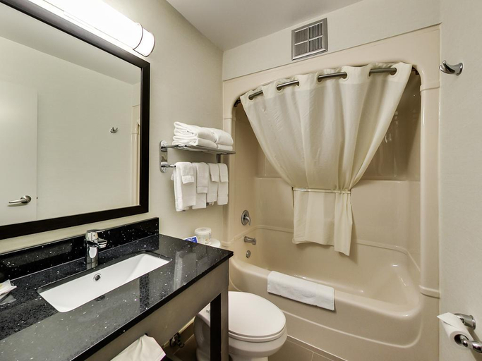 Bathroom 4, Spark by Hilton Oshawa, Durham
