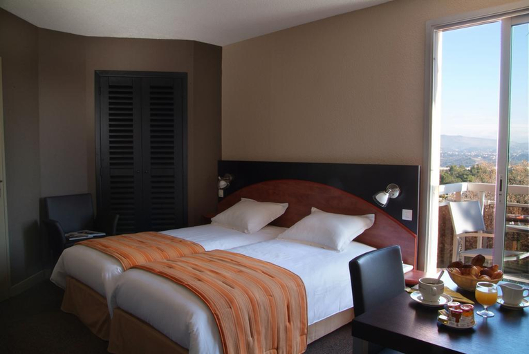 Bedroom 3, Hôtel du Baou, Alpes-Maritimes
