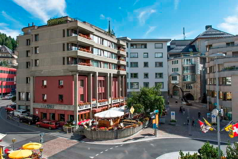 Exterior & Views 1, Hauser Hotel St. Moritz, Maloja