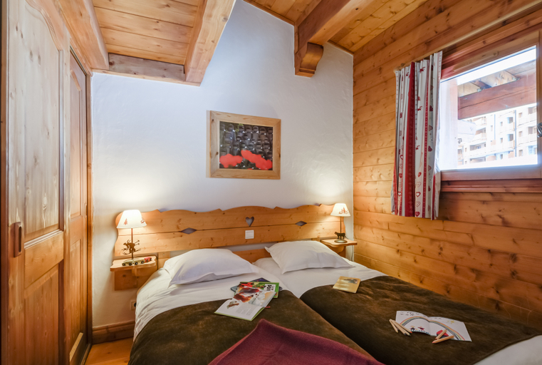 Bedroom 3, Résidence Pierre & Vacances Les Alpages, Savoie