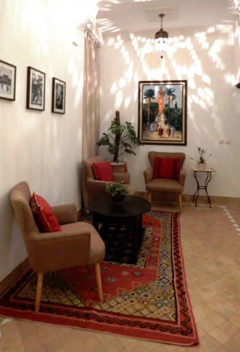 Public Area 3, Riad Khabia, Marrakech