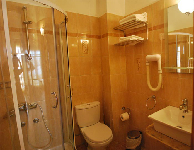 Bathroom, Asteri Hotel, South Aegean