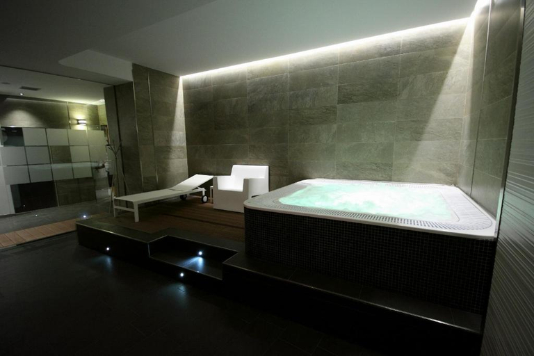 Bathroom 4, Nanin Playa Hotel Spa, Pontevedra