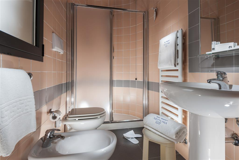 Bathroom 5, Hotel Nettunia, Rimini