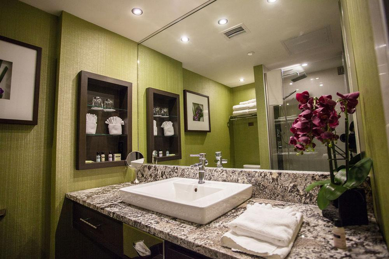 Bathroom, Fantasyland Hotel at West Edmonton Mall, Division No. 11