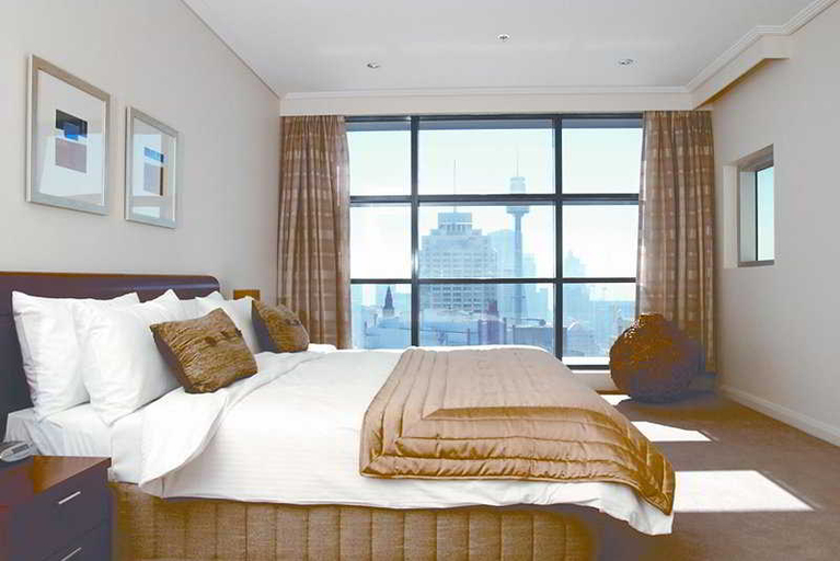 Bedroom 2, Meriton Serviced Apartments World Tower, Sydney