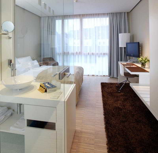Bedroom, Hotel am Domplatz, Linz