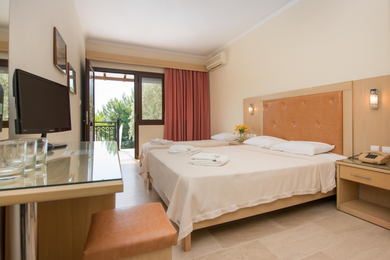 Bedroom, Hotel Villa Natassa, East Macedonia and Thrace