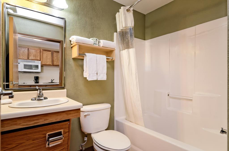 Bathroom, Hometowne Studios & Suites Bentonville, Benton