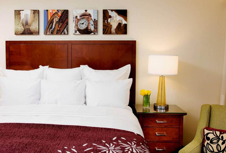 Bedroom 3, Chicago Marriott O'Hare, Cook