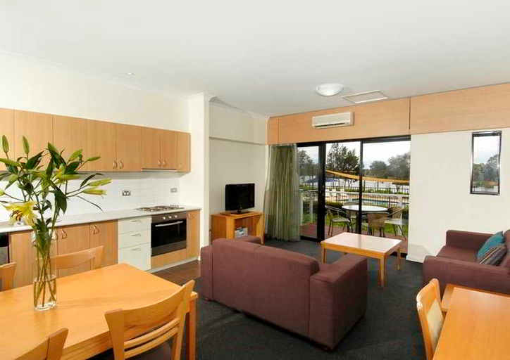 Bedroom 3, Assured Ascot Quays Apartment, Perth