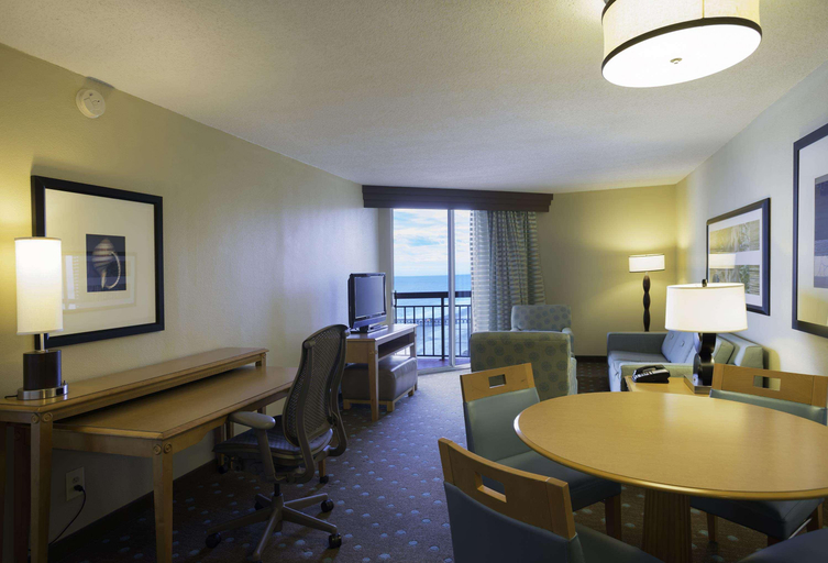 Bedroom 3, Embassy Suites by Hilton Myrtle Beach Oceanfront, Horry
