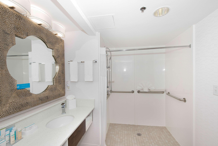 Bathroom 4, Hampton Inn & Suites Atlanta-Galleria, Cobb