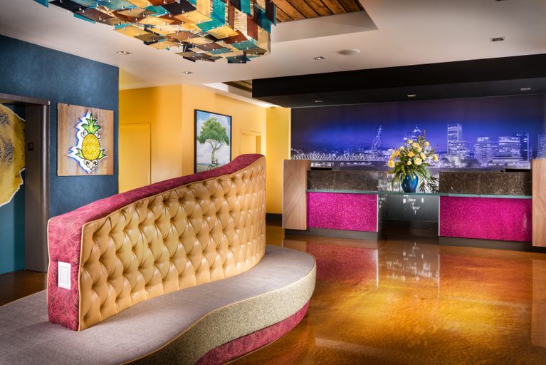 Public Area, Staypineapple, Hotel Rose, Downtown Portland, Multnomah