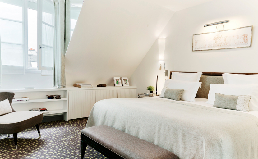 Bedroom 3, Le Burgundy Paris, Paris