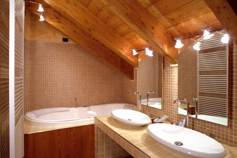 Bathroom, Sporthotel Sertorelli, Aosta