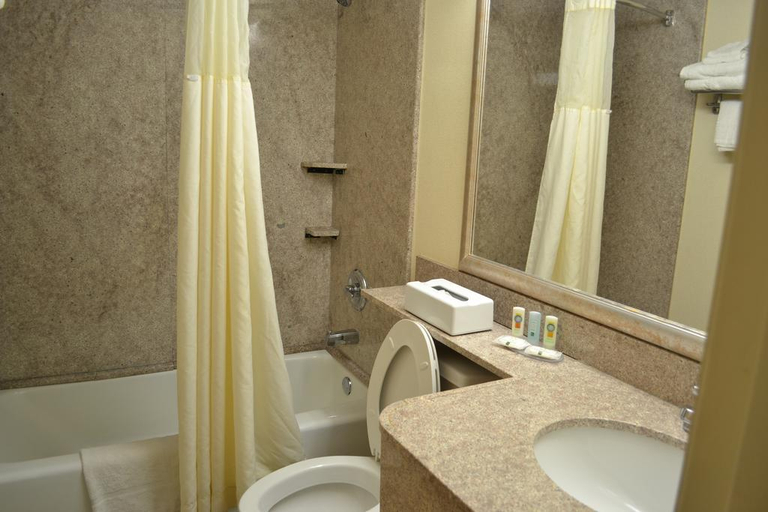 Bathroom, Quality Inn East Windsor Area, Mercer