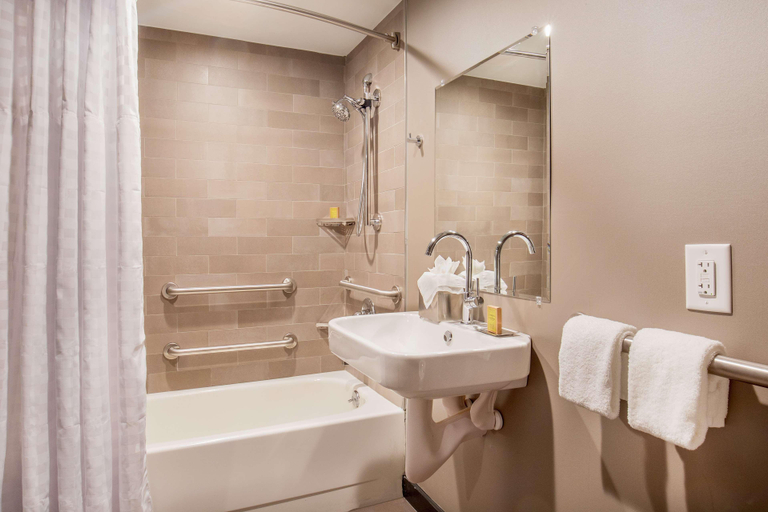 Bathroom 5, Doubletree By Hilton Atlanta Windy Hill Ballpark, Cobb