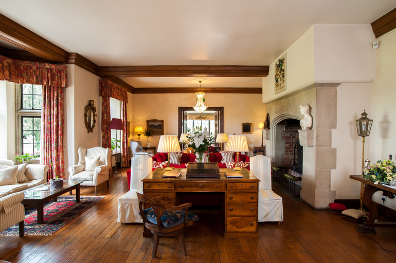 Public Area, Llangoed Hall Hotel, Powys