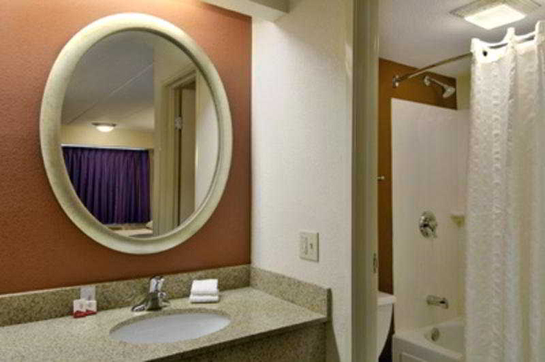 Bathroom 4, Red Roof Inn Indianapolis North - College Park, Indianapolis
