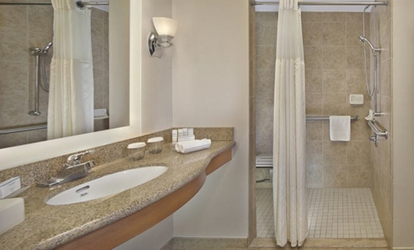 Bathroom 4, Homewood Suites by Hilton Daytona Beach, Volusia