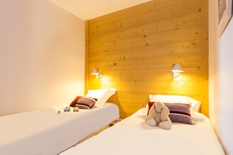 Bedroom 3, Résidence Pierre & Vacances Les Néréides, Savoie