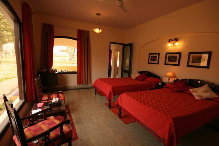 Bedroom, Chitvan Jungle Lodge, Balaghat