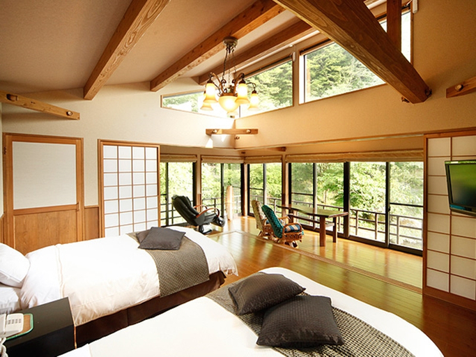 Bedroom, Hozantei, Minamioguni