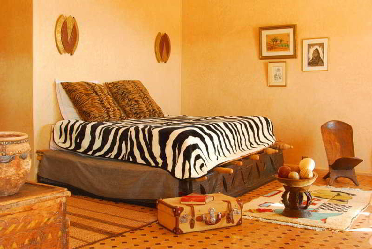 Bedroom, Kasbah Tabelkoukt, Tiznit