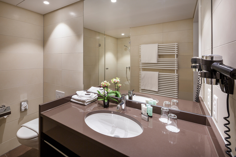 Bathroom, FIFA Hotel Ascot, Zürich