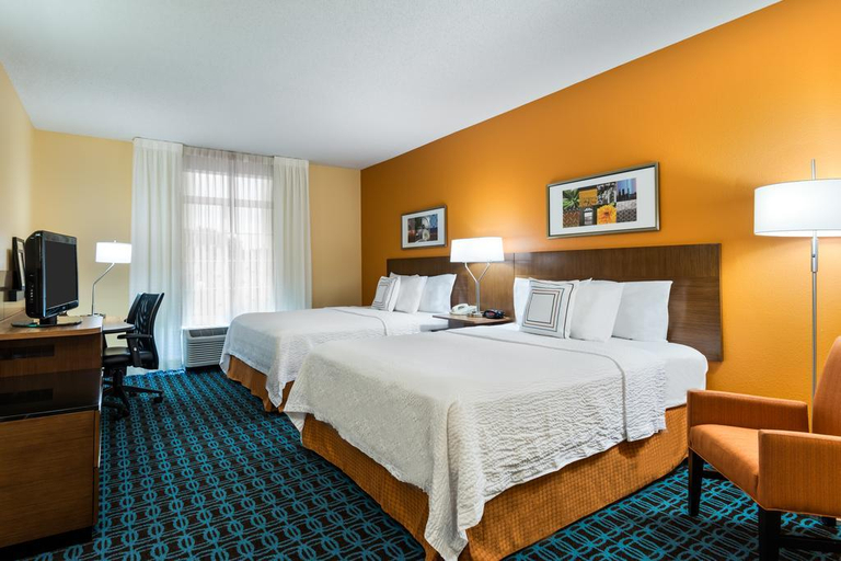 Bedroom 3, Fairfield Inn & Suites Clearwater, Pinellas