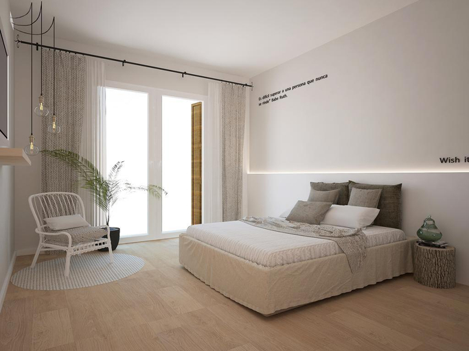 Bedroom, Dynamic Hotels Caldetes Barcelona, Barcelona
